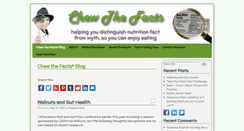 Desktop Screenshot of chewthefacts.com